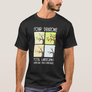Camiseta Jardinería Paisajismo Jardinero Cortacésped Jardin