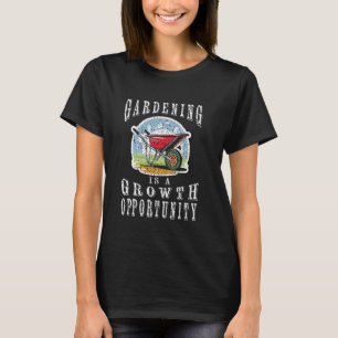 Camiseta Jardinería retro cultivando jardinera loca dama de
