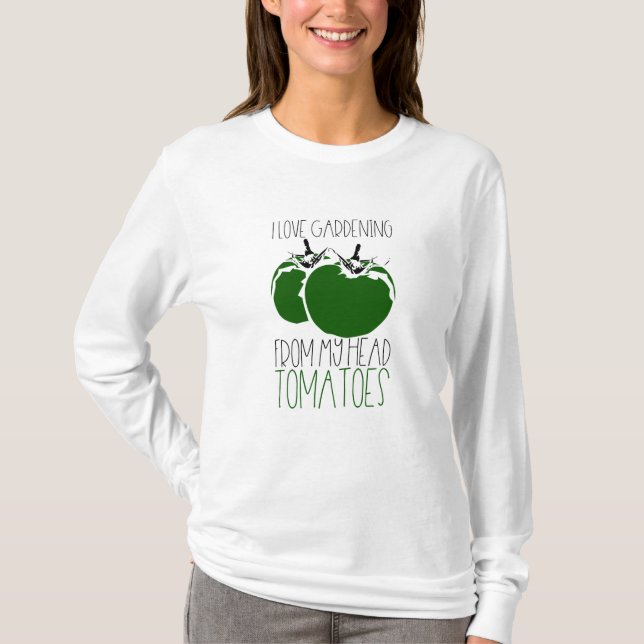 Camiseta Jardinería Tomates (Anverso)
