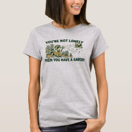 Camiseta Jardinería Urbana Divertida Mapache Cottagecore Re