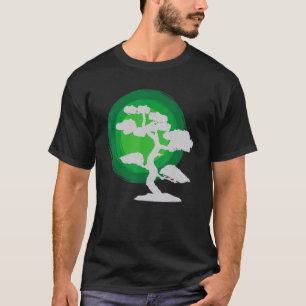Camiseta Jardinería Zen Cultura Japonesa Budista Bonsái Árb