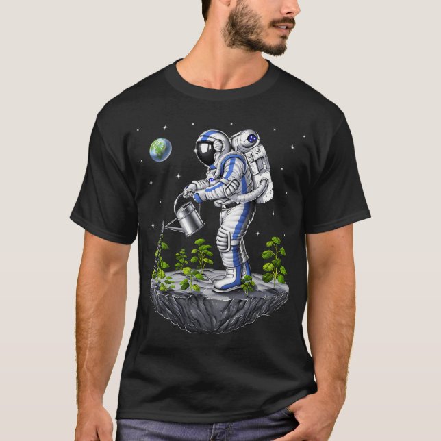 Camiseta Jardinero Astronauta (Anverso)