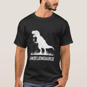 Camiseta Jardinero DANDELION SAURUS Diente de León Divertid