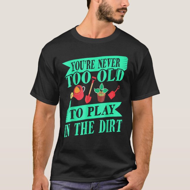 Camiseta Jardinero de flores Horticulturista Jardinería Vie (Anverso)