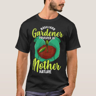 Camiseta Jardinero de patio trasero Jardinería Jardín Plant