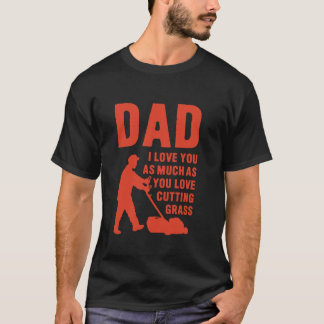 Camiseta Jardinero Divertido Cita de Amante de Cortacésped