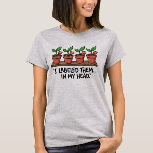 Camiseta Jardinero Divertido y Olvidadizo   Los Etiqueté 