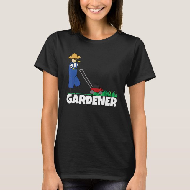 Camiseta Jardinero Jardín 2 (Anverso)