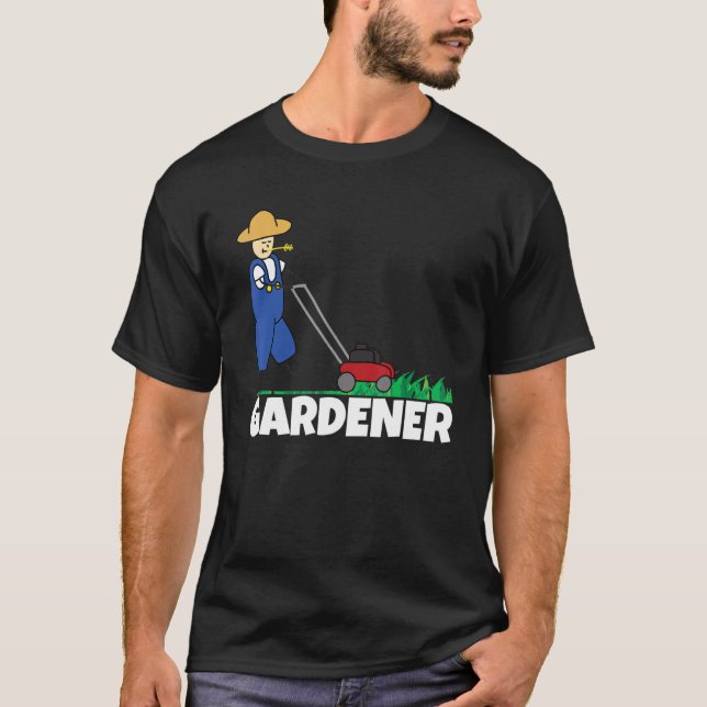 Camiseta Jardinero  Jardín 2 (Anverso)