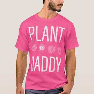 Camiseta Jardinero Papá de las Plantas Jardinería Suculenta