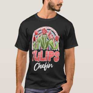Camiseta Jardinero TULIPANES CHEFIN Tulipanes Jardín Divert