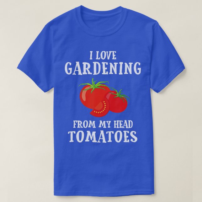Camiseta Jardinero vegetal (Diseño del anverso)