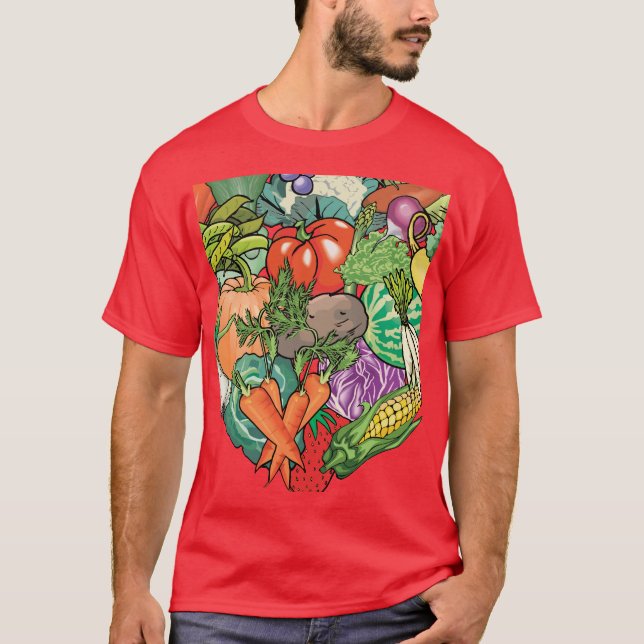 Camiseta Jardinero vegetal (Anverso)