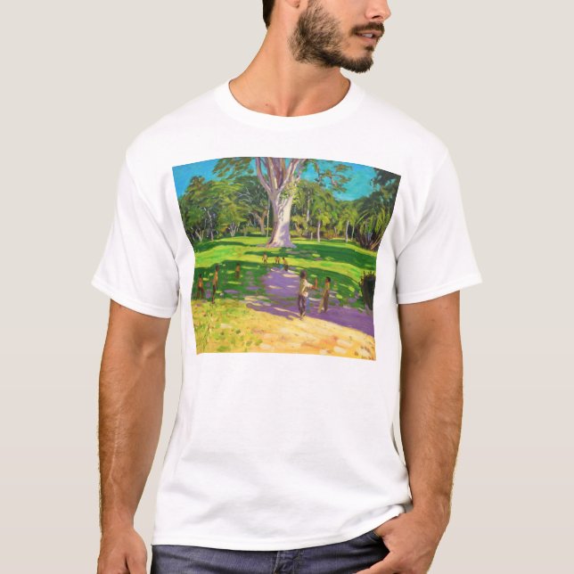 Camiseta Jardines botánicos Dominica del partido del grillo (Anverso)