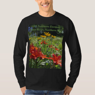 Camiseta Jardines coloridos del comienzo del verano