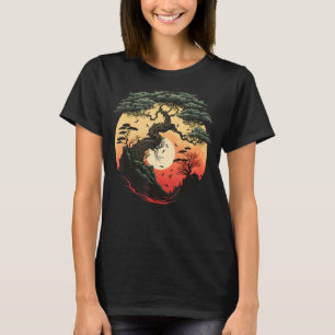 Camiseta Jardines de árboles en miniatura de Bonkei en Bons