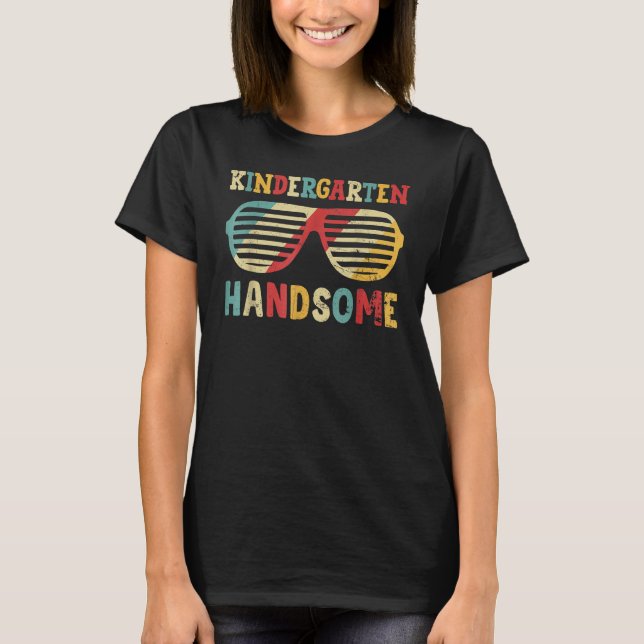 Camiseta Jardines de infantes y bonitas gafas de sol de vue (Anverso)