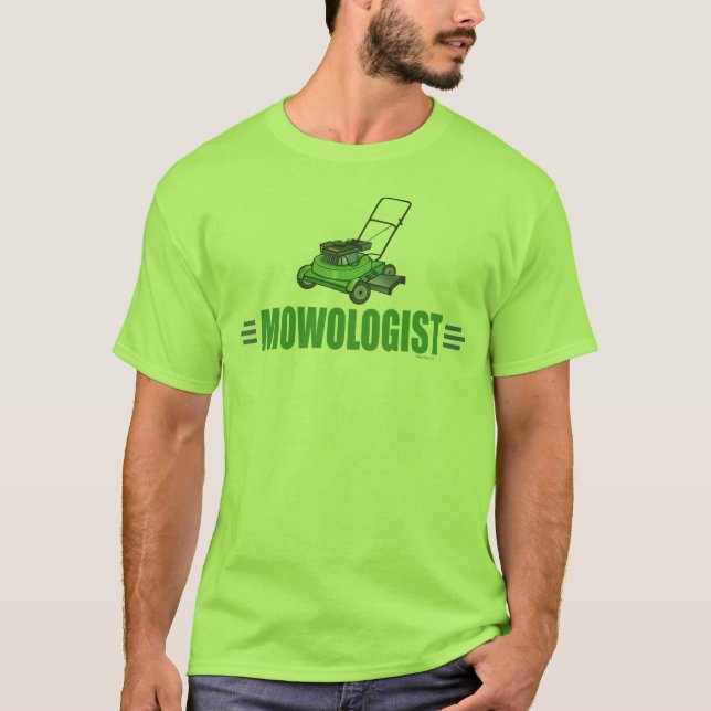 Camiseta Jardines de jardín que siembran césped paisajístic (Anverso)