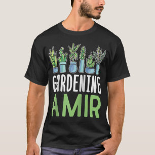 Camiseta Jardines de la planta de jardín de Emir Nombre Rag