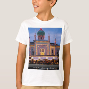Camiseta Jardines de Tivoli en Copenhague, Dinamarca