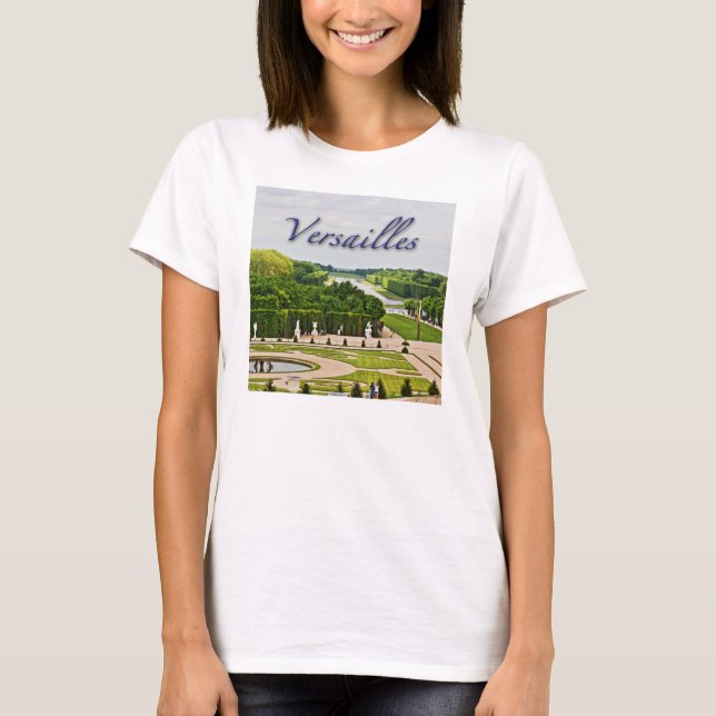 Camiseta Jardines del palacio de Versalles (Anverso)