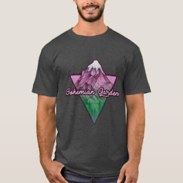Camiseta Jardines Glace del bohemio de la montaña el |