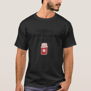 Camiseta Jardines Y Veganos Son Mi Pasión Cute Veggie Vegan