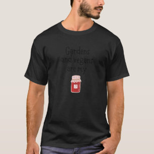 Camiseta Jardines Y Veganos Son Mi Pasión Cute Veggie Vegan