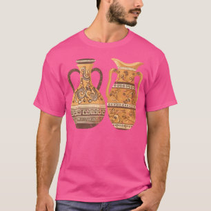 Camiseta Jarras de cerámica griega Artista de cerámica