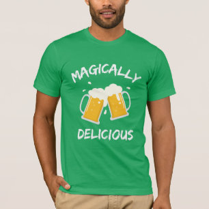 Camiseta Jarras de cerveza mágicamente deliciosas día de Sa
