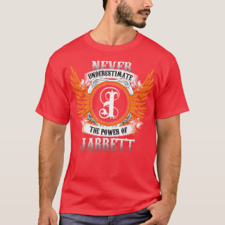 Camiseta Jarrett Name Shirt Nunca Subestima El Poder O