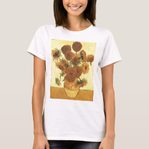 Camiseta Jarrón con quince girasoles,Vincent van Gogh