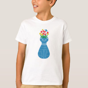 Camiseta Jarrón de gato