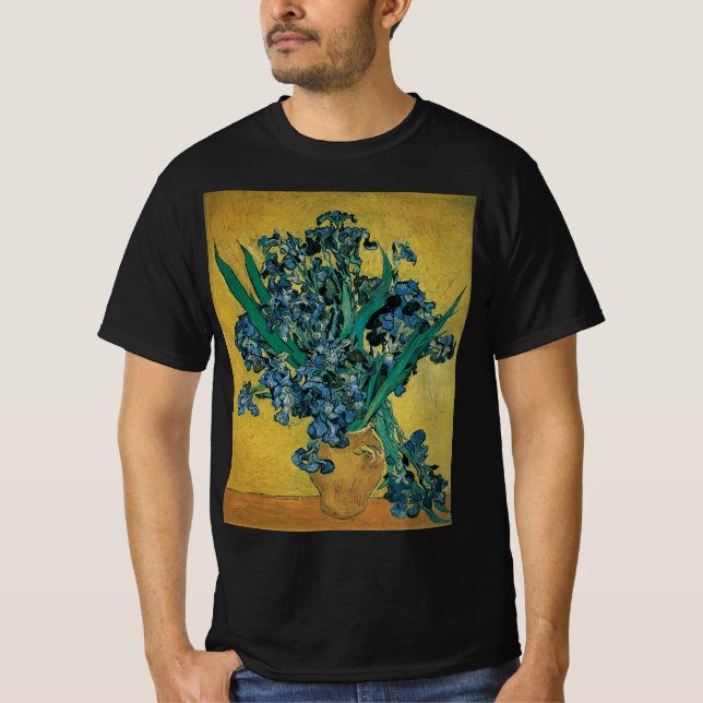 Camiseta Jarrón de naturaleza muerta con lirios de Vincent  (Anverso)