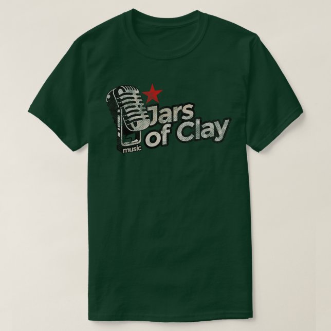 Camiseta Jars of Clay Vintage TShirt (Diseño del anverso)