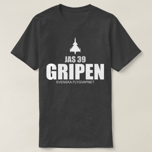 Camiseta JAS 39 Gripen  (Diseño del anverso)