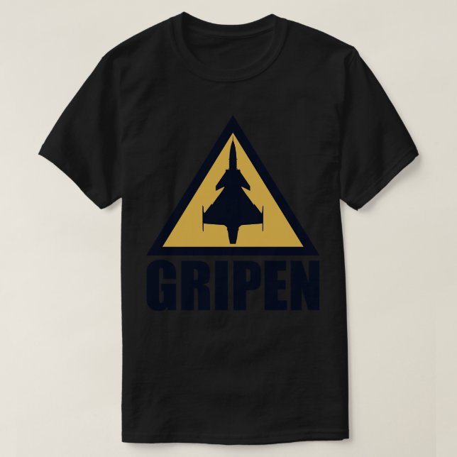 Camiseta JAS 39 Gripen 2 (Diseño del anverso)