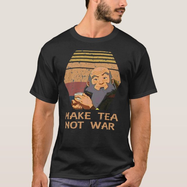 Camiseta Jasmine Dragon Make Tea Not War Uncle Iroh Classic (Anverso)