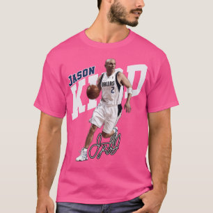 Camiseta Jason Kidd Basketball Leyenda Firma Viñeta