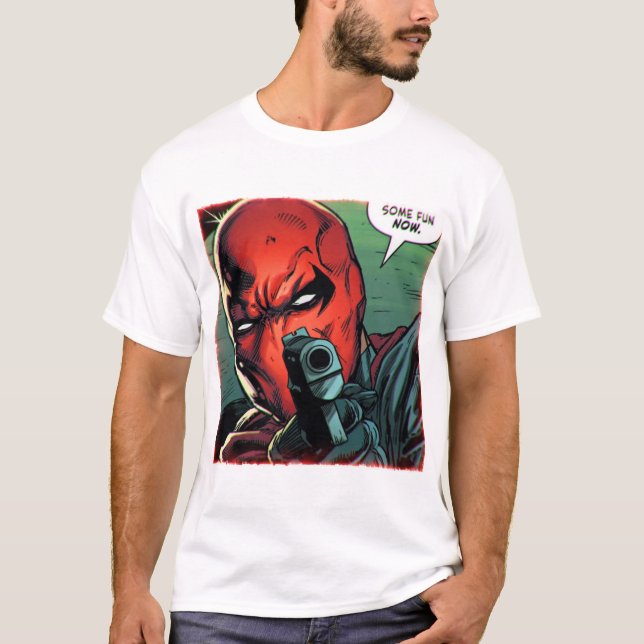 Camiseta jason todd red hood (Anverso)