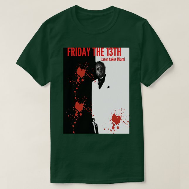 Camiseta Jason toma Miami (Diseño del anverso)