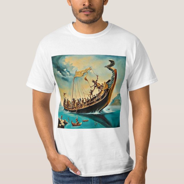 Camiseta Jason y los argonautas andrajosos (Anverso)
