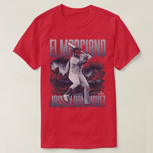 Camiseta Jasson Dominguez New York Y Bitmap (Diseño del anverso)