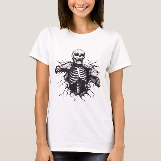 Camiseta Jaula de costillas (Anverso)