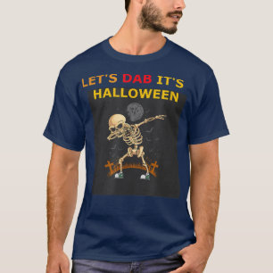 Camiseta Jaula de la costilla de esqueleto Dab Skeleton Cos