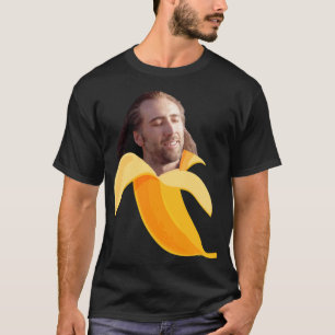 Camiseta Jaula de Nicolas en un plátano