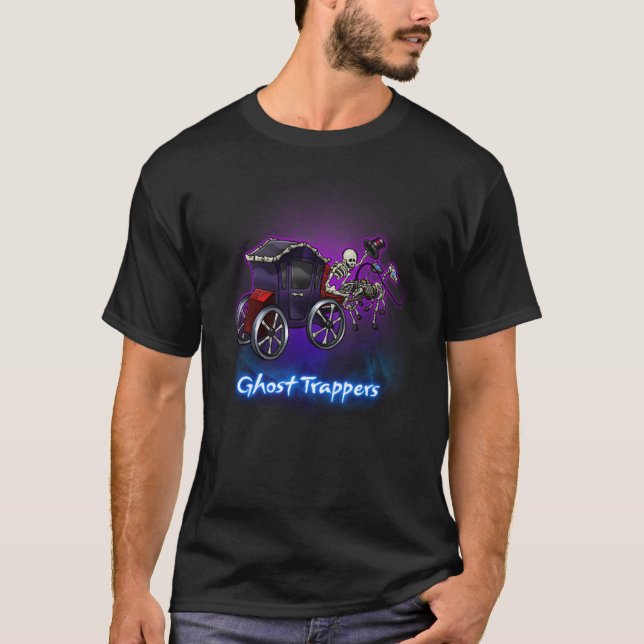 Camiseta Jaula esquelética (Anverso)
