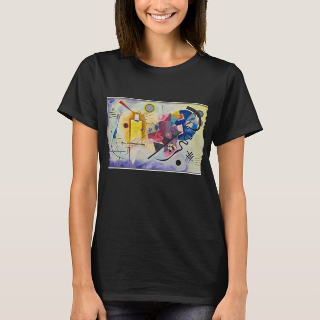Camiseta Jaune, Rouge, Bleu por Wassily Kandinsky (Anverso)