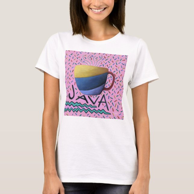 Camiseta Java Coffee T-Shirt (Anverso)