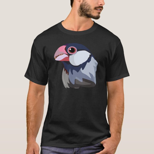 Camiseta Java Sparrow: simplificado (Anverso)